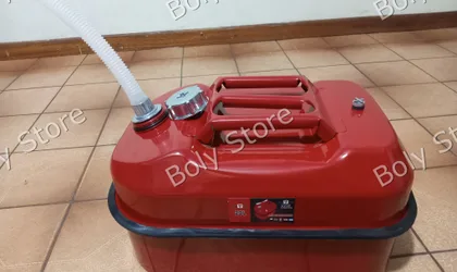 Bidón metálico tipo Jerry Can de 20 litros color rojo - Boly Store Bolivia - Vista 1