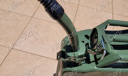 Bidon metalico verde - Vista 2